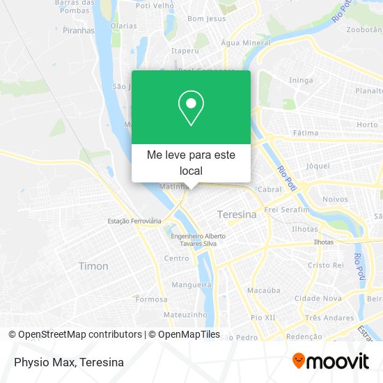 Physio Max mapa