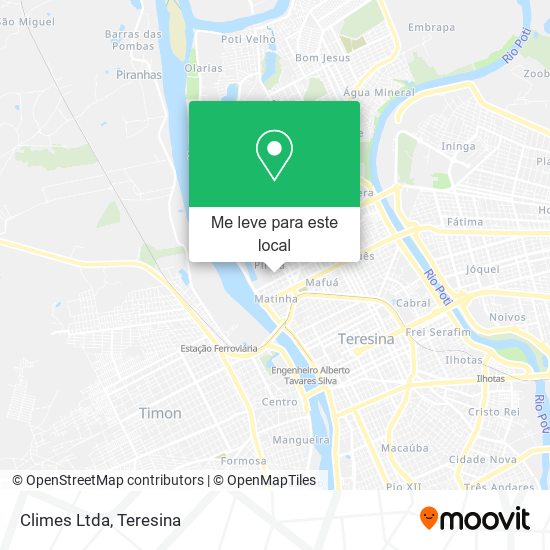 Climes Ltda mapa