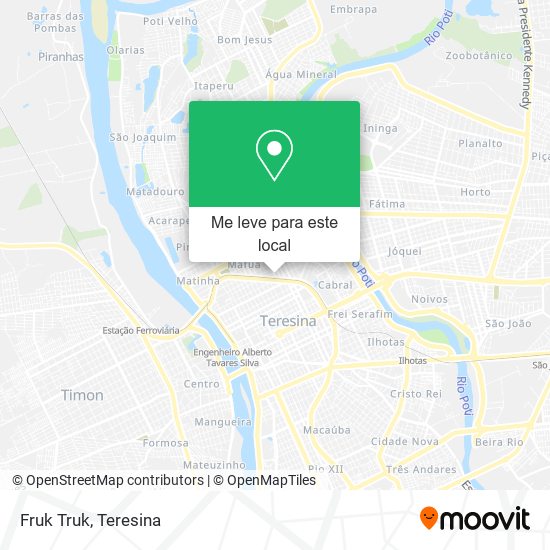 Fruk Truk mapa