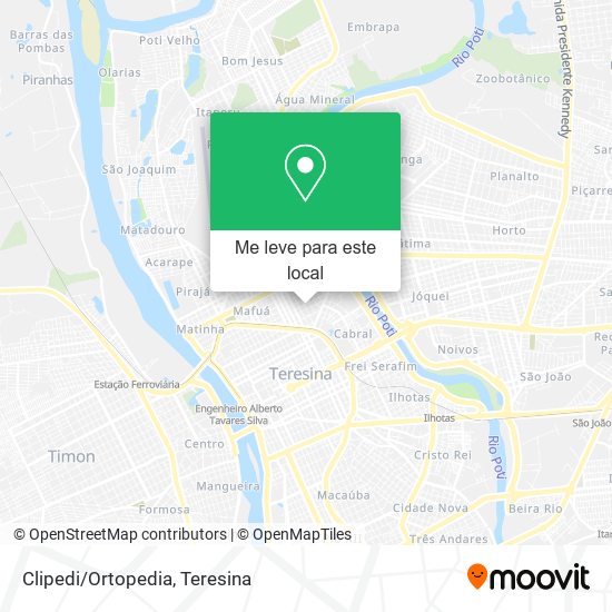 Clipedi/Ortopedia mapa