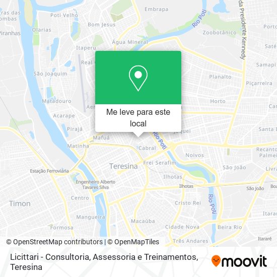 Licittari - Consultoria, Assessoria e Treinamentos mapa