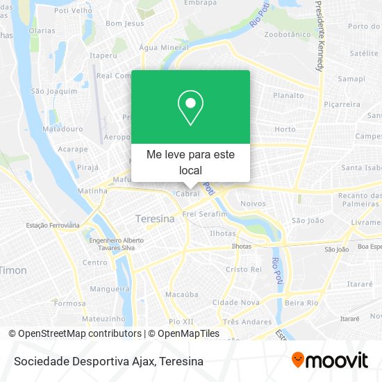 Sociedade Desportiva Ajax mapa