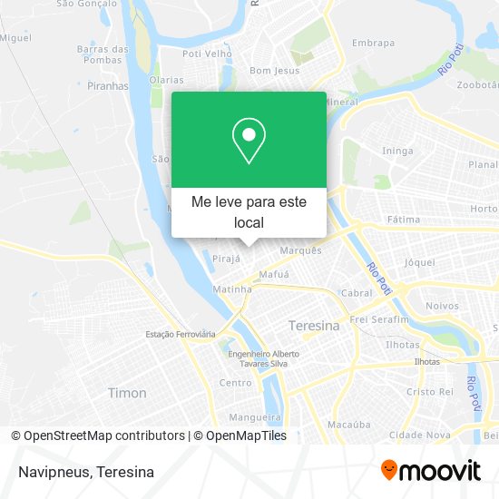 Navipneus mapa