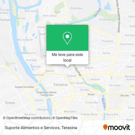 Suporte Alimentos e Servicos mapa