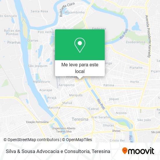 Silva & Sousa Advocacia e Consultoria mapa