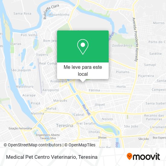 Medical Pet Centro Veterinario mapa