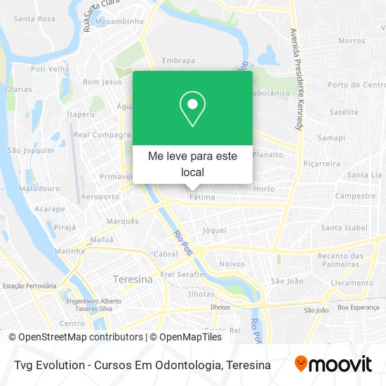 Tvg Evolution - Cursos Em Odontologia mapa