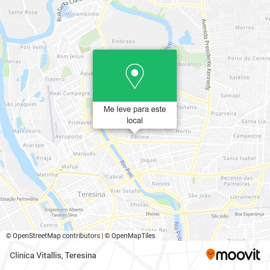 Clinica Vitallis mapa