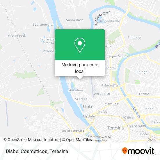 Disbel Cosmeticos mapa