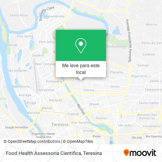 Food Health Assessoria Cientifica mapa
