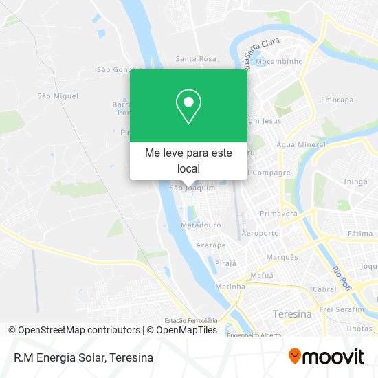 R.M Energia Solar mapa
