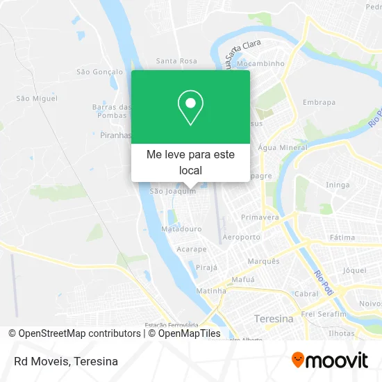 Rd Moveis mapa