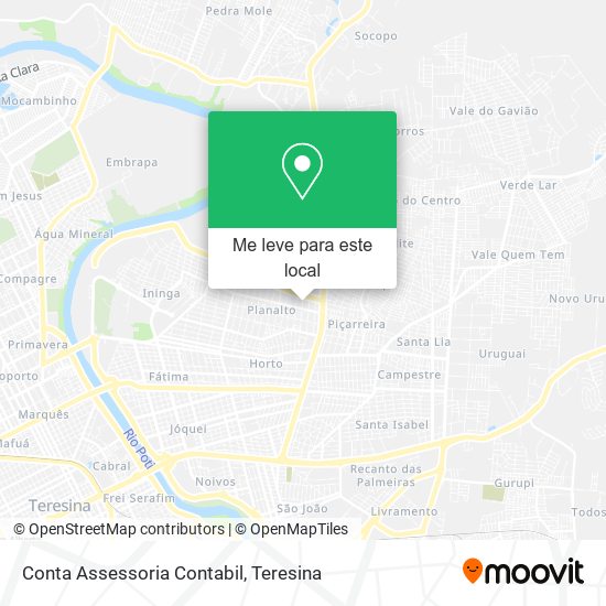 Conta Assessoria Contabil mapa