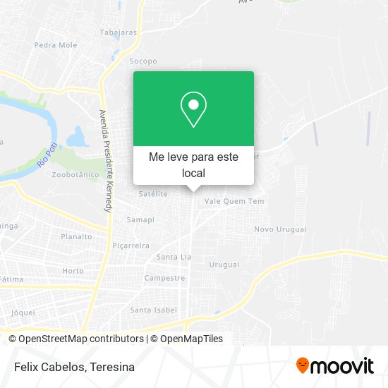 Felix Cabelos mapa