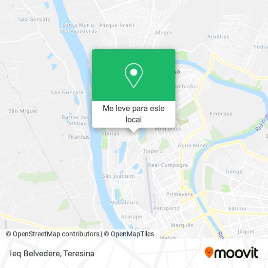 Ieq Belvedere mapa