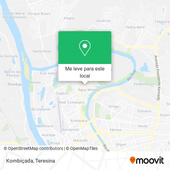 Kombiçada mapa