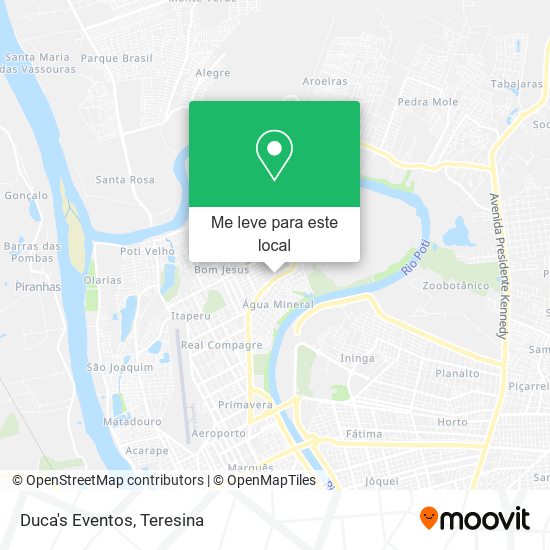 Duca's Eventos mapa