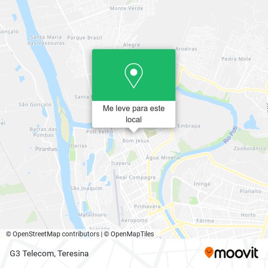 G3 Telecom mapa
