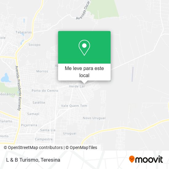 L & B Turismo mapa