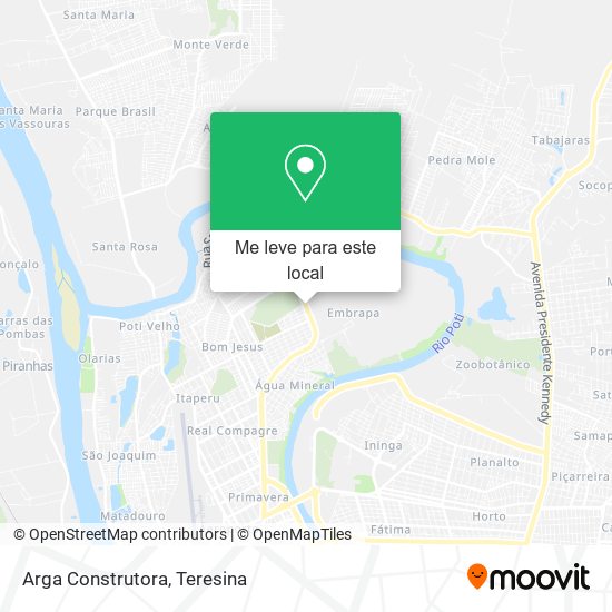 Arga Construtora mapa