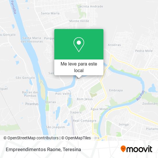 Empreendimentos Raone mapa