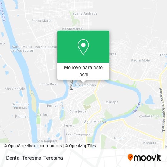 Dental Teresina mapa