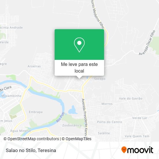 Salao no Stilo mapa