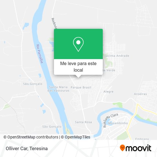 Olliver Car mapa