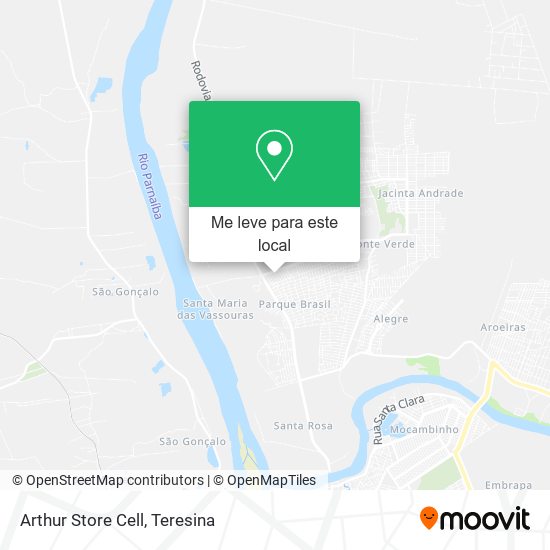 Arthur Store Cell mapa