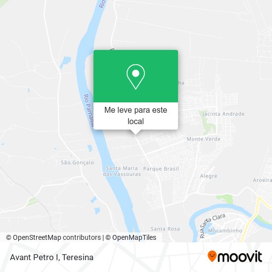 Avant Petro I mapa