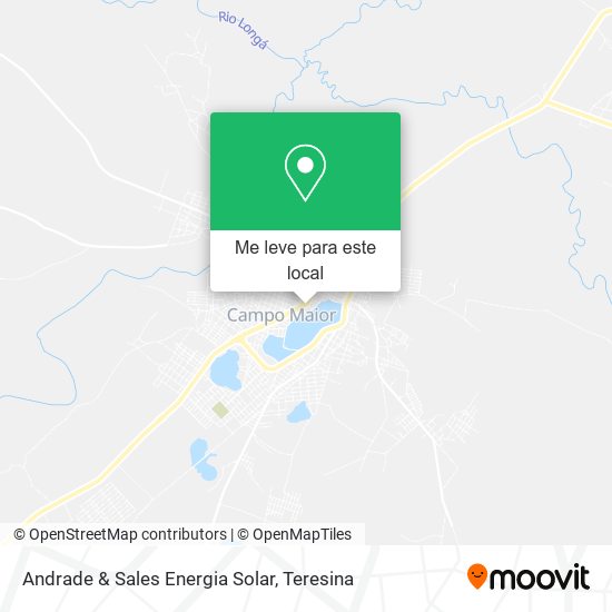 Andrade & Sales Energia Solar mapa