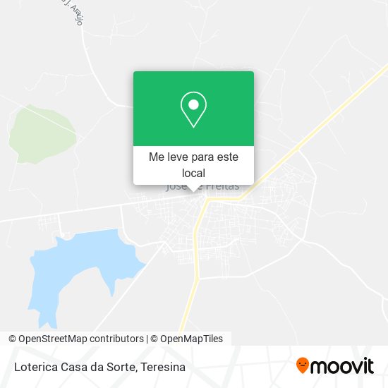Loterica Casa da Sorte mapa