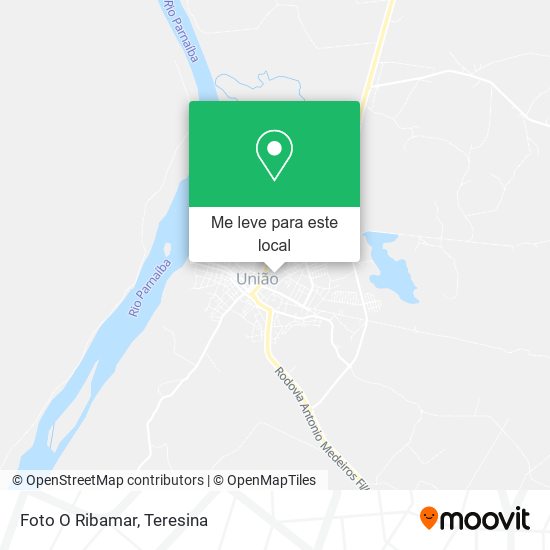Foto O Ribamar mapa