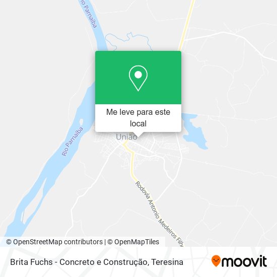 Brita Fuchs - Concreto e Construção mapa