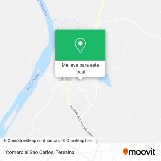 Comercial Sao Carlos mapa