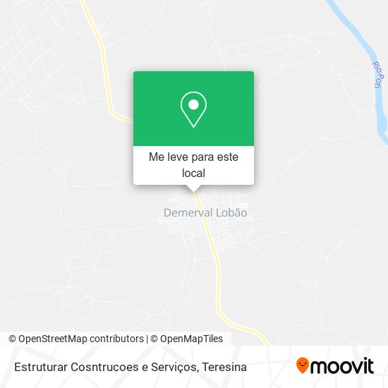 Estruturar Cosntrucoes e Serviços mapa