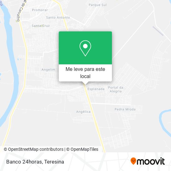 Banco 24horas mapa