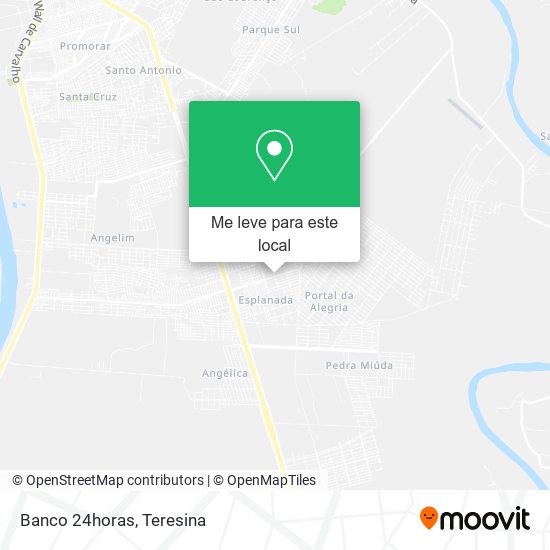 Banco 24horas mapa