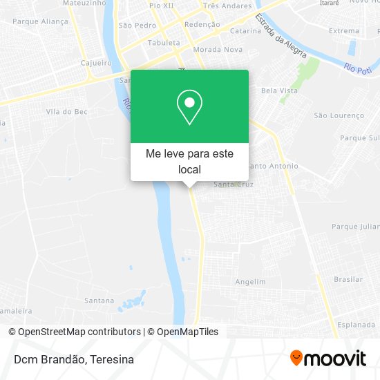 Dcm Brandão mapa