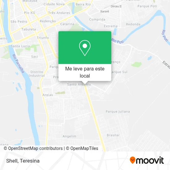 Shell mapa