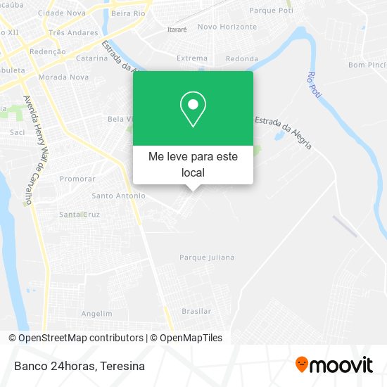 Banco 24horas mapa