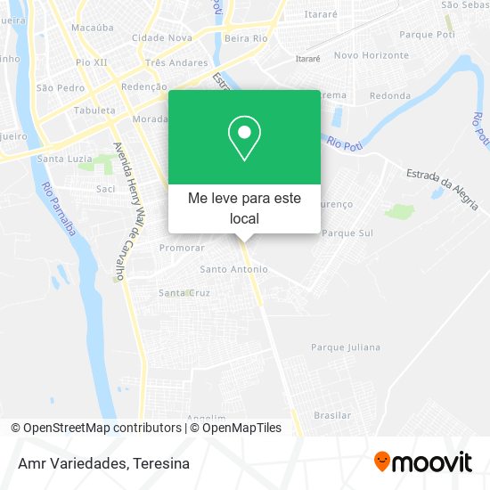Amr Variedades mapa