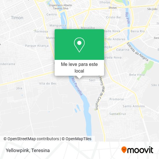 Yellowpink mapa