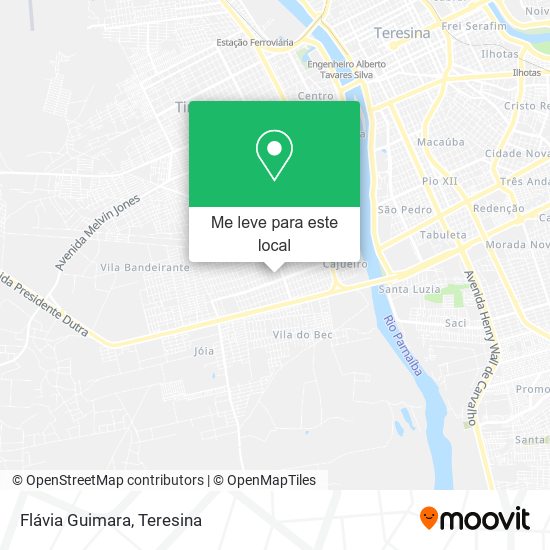 Flávia Guimara mapa