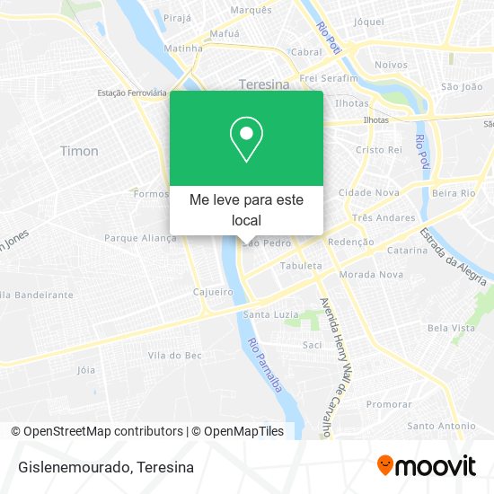 Gislenemourado mapa