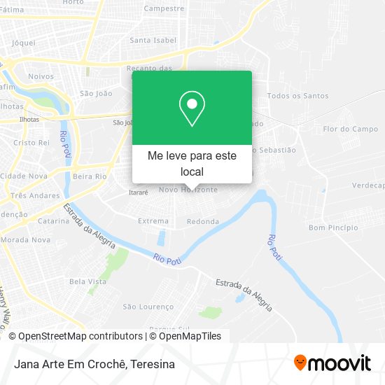 Jana Arte Em Crochê mapa