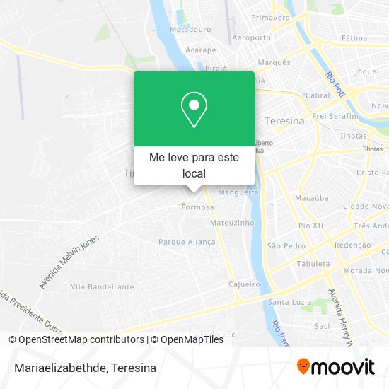 Mariaelizabethde mapa