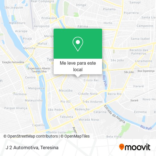 J 2 Automotiva mapa