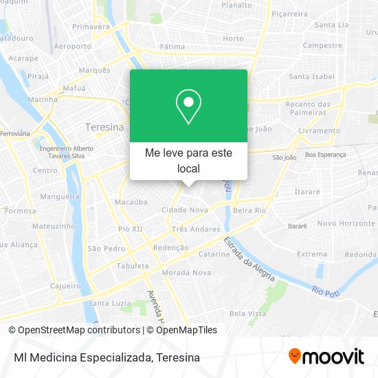 Ml Medicina Especializada mapa