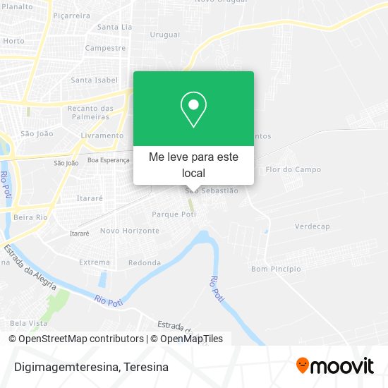 Digimagemteresina mapa